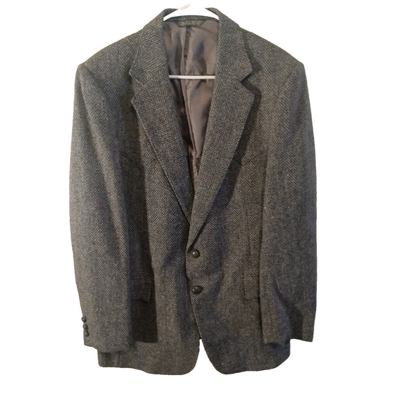 Levi’s Vintage Western Wear Wool Coat Gray 42L Men’s Long Overcoat - Picture 1 of 9